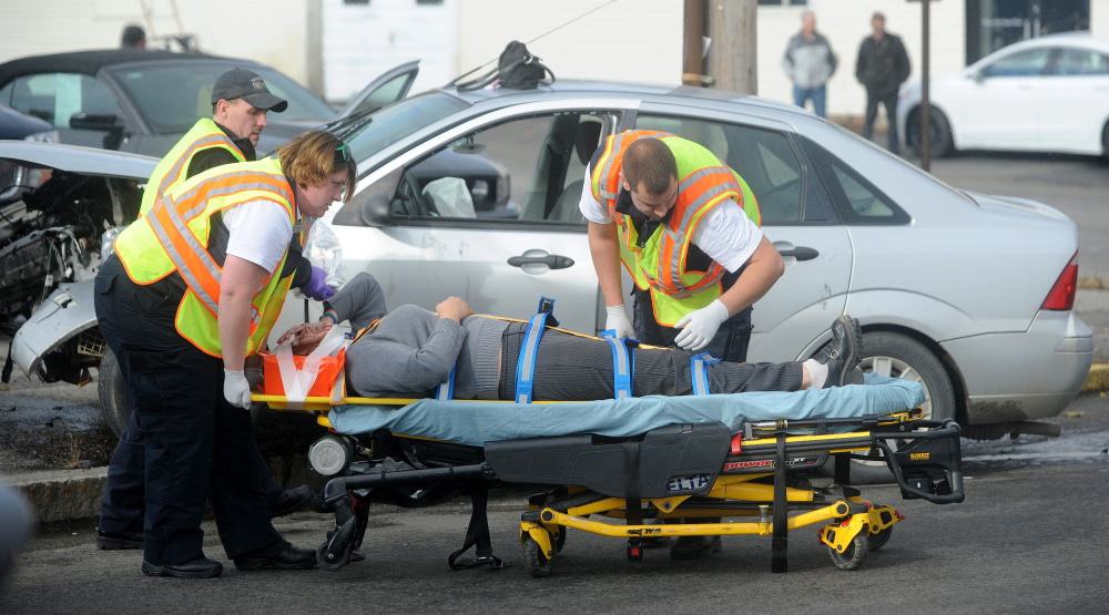 car accident stretcher